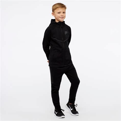 nike tech fleece anzug kinder schwarz|Nike tech fleece bekleidung.